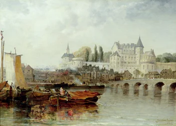 Amboise sur Loire, 1889